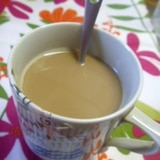 マロン風味のコーヒー